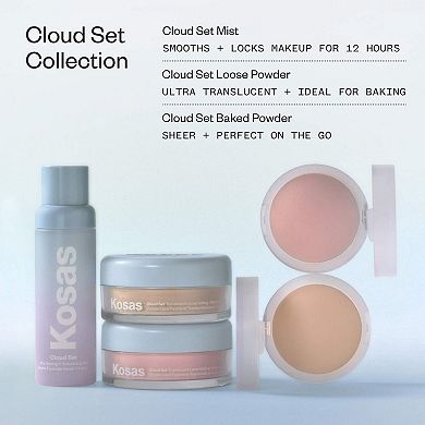 Cloud Set Loose Translucent Talc-Free Setting + Blurring Powder