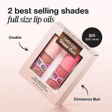 Latte Lips Glaze Lip Oil Lip Set