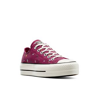 Converse Lift Ox Platform Women's Floral Casual Sneakers