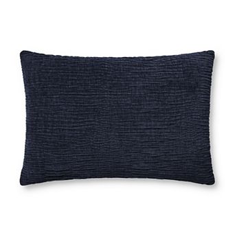 Loloi Solid Textured 16" x 26" Throw Pillow