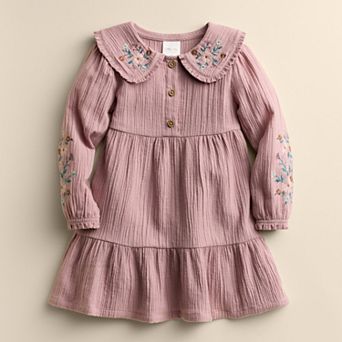 Girls 4-12 Little Co. by Lauren Conrad Collared Peasant Dress