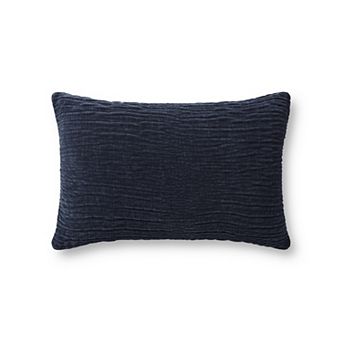 Loloi Solid Textured 13" x 21" Throw Pillow