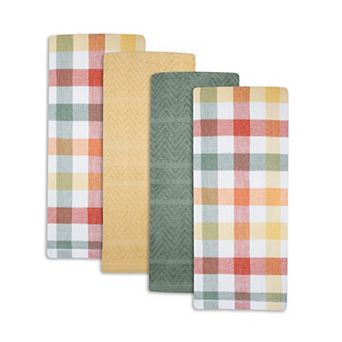 Celebrate Together™ Fall 4 pk Gingham Kitchen Towels
