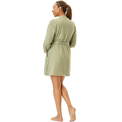 Maternity Motherhood® 3-Piece Wrap-Front Chemise, Robe & Swaddle Set