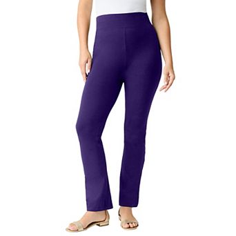 Roaman's Women's Plus Size Essential Stretch Yoga Pant