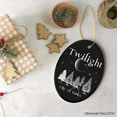 Twilight City of Forks Ornament, Teenage Girl Christmas Gift