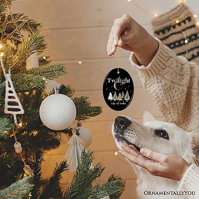 Twilight City of Forks Ornament, Teenage Girl Christmas Gift