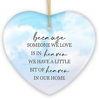 Heaven in Our Home Ornament, In Loving Memory Christmas Gift