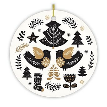 Vintage Scandinavian Christmas Ornament