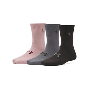 Women's Under Armour 3 pc Mid Crew Socks Set