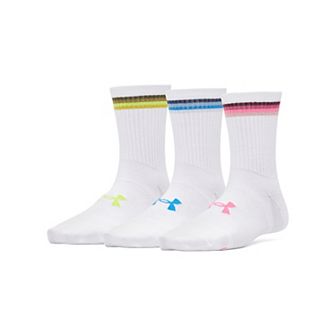 Women's Under Armour 3 pc Mid Crew Socks Set