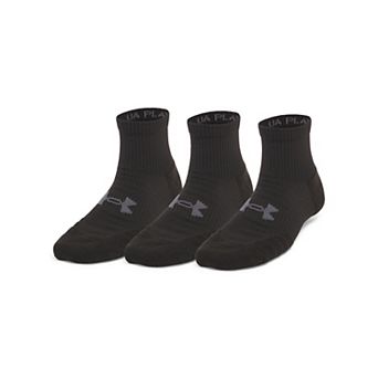 Women's Under Armour 3-Pack Quarter Socks
