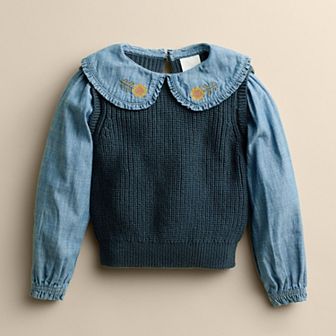 Baby & Toddler Girl Little Co. by Lauren Conrad Sweater Vest Blouse