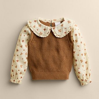 Baby & Toddler Girl Little Co. by Lauren Conrad Sweater Vest Blouse