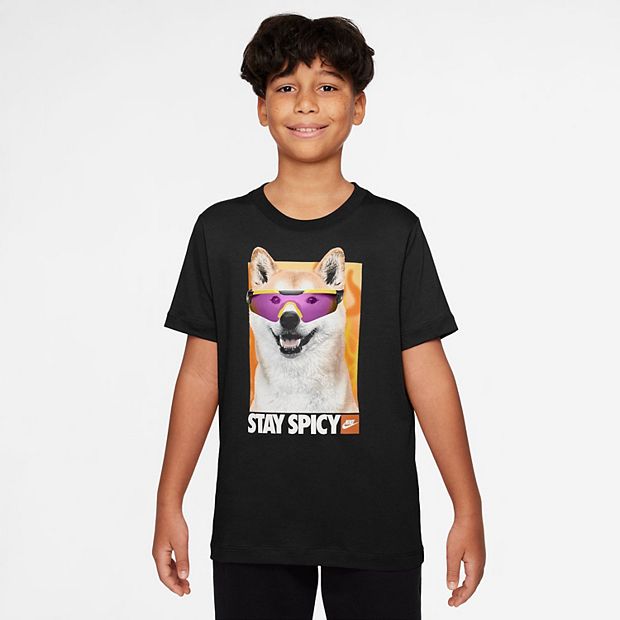 Kids 8-20 Nike Stay Spicy Graphic Tee