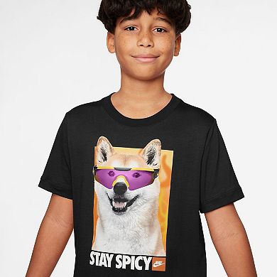 Kids 8-20 Nike Stay Spicy Graphic Tee