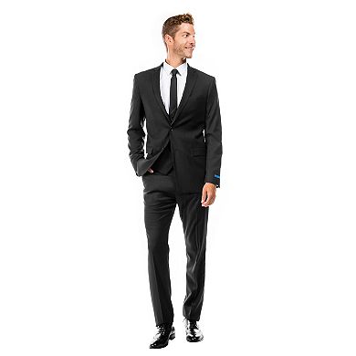 Men's 3pc Pinstripe Hybrid-Fit Suit Set