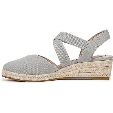 LifeStride Kimball Women's Espadrille Slip-On Wedges