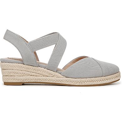 LifeStride Kimball Women's Espadrille Slip-On Wedges