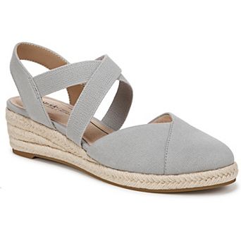 LifeStride Kimball Women's Espadrille Slip-On Wedges