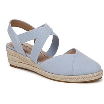 LifeStride Kimball Women's Espadrille Slip-On Wedges