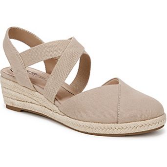 LifeStride Kimball Women's Espadrille Slip-On Wedges
