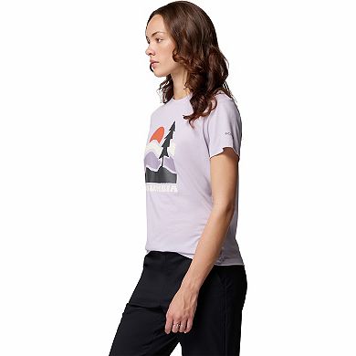 Women's Columbia Omni-WICK™ Ruby Springs Fitted Crewneck Short Sleeve Graphic Tee