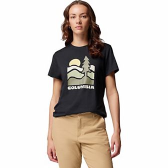 Women's Columbia Omni-WICK™ Ruby Springs Fitted Crewneck Short Sleeve Graphic Tee
