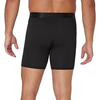 Men's Hanes® Originals 3-Pack Ultimate SuperSoft Boxer Briefs with Total Support Pouch