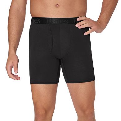Men's Hanes® Originals 3-Pack Ultimate SuperSoft Boxer Briefs with Total Support Pouch