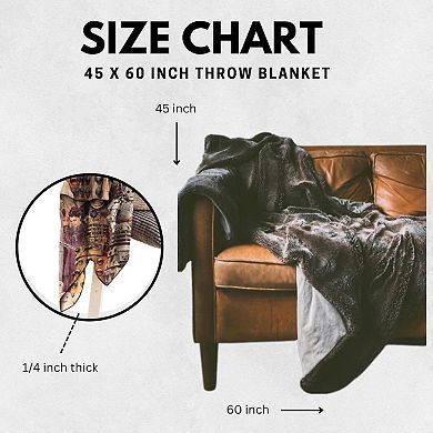 Power Rangers Dino Force Fleece Softest Comfy Throw Blanket For Adults & Kids, Measures 60 X 45 Inch