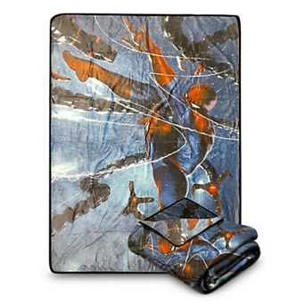 Marvel Spider-man Doc Ock Fleece Softest Throw Blanket For Adults & Kids, Measures 60 X 45 Inch