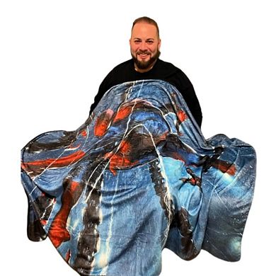 Marvel Spider-man Doc Ock Fleece Softest Throw Blanket For Adults & Kids, Measures 60 X 45 Inch
