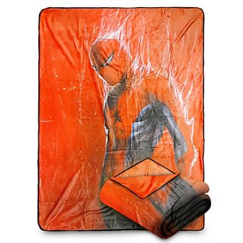 Marvel Spider-man Fleece Softest Comfy Throw Blanket For Adults & Kids, Measures 60 X 45 in