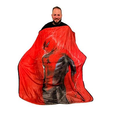 Marvel Spider-man Fleece Softest Comfy Throw Blanket For Adults & Kids, Measures 60 X 45 Inches