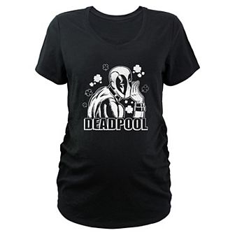 Maternity Marvel Deadpool Lucky Secret Graphic Tee