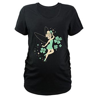 Disney's Tinker Bell Lucky Fairy Maternity Graphic Tee