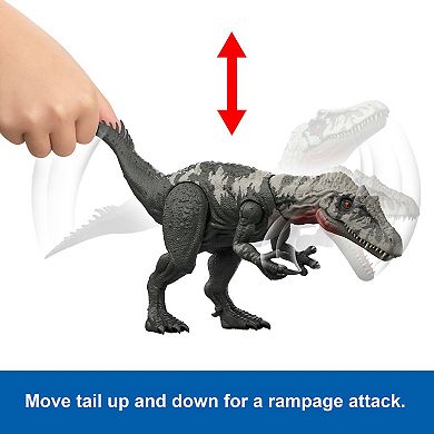 Mattel Jurassic World Rebirth Gigantic Thrashers Chilantalsaurus Dinosaur Figure