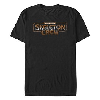 Men's Star Wars Skeleton Crew Title Logo Graphic Tee