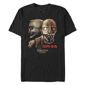 Men's Star Wars Skeleton Crew SM-33 Poster Graphic Tee