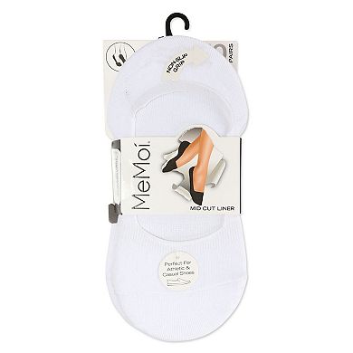 10 Pair Women's Mid-Cut Liner
