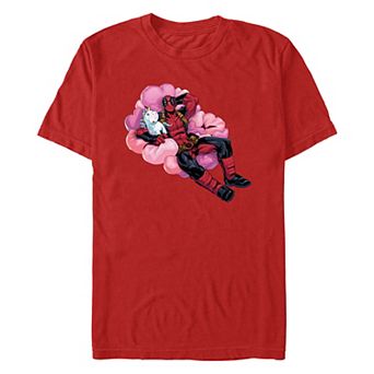 Men's Marvel Deadpool Love Couch Graphic Tee