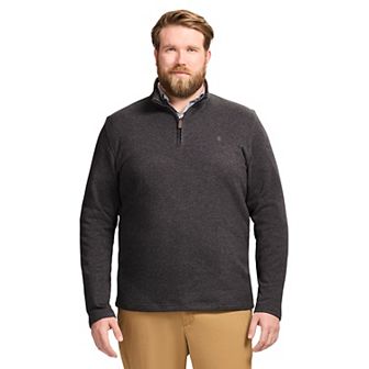Big & Tall IZOD Sweater Fleece Quarter Zip Pullover