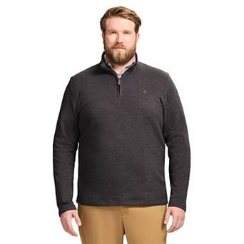 Big & Tall IZOD Sweater Fleece Quarter Zip Pullover