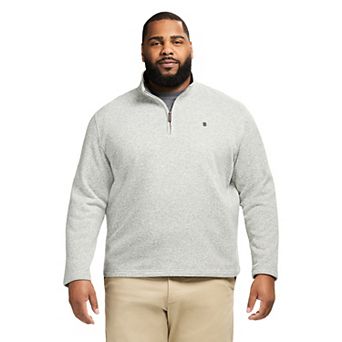 Big & Tall IZOD Sweater Fleece Quarter Zip Pullover