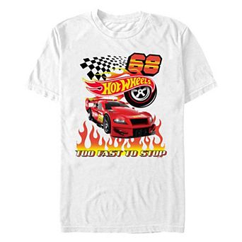 Men's Hot Wheels Too Fast To Stop Graphic Tee