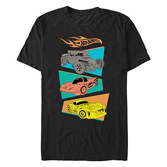 Men's Hot Wheels Pop Color Cars Graphic Tee