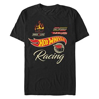 Men's Hot Wheels Race Life Full Throttle Graphic Tee