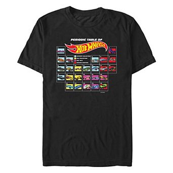Men's Hot Wheels Periodic Table Graphic Tee