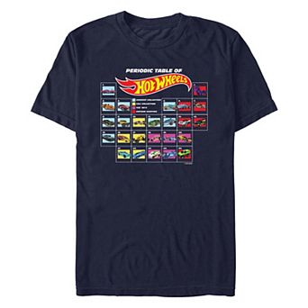 Men's Hot Wheels Periodic Table Graphic Tee